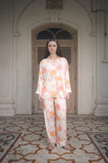 Coral Rose Pyjama Set