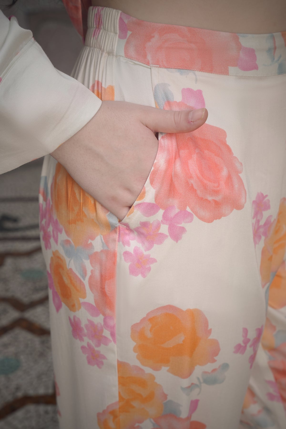 Coral Rose Pyjama Set