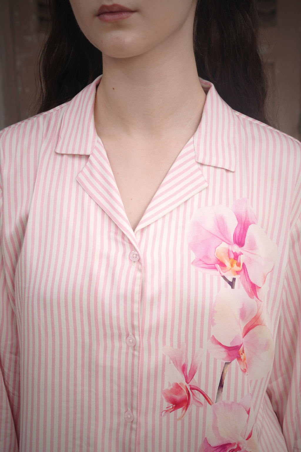 Pink Orchid Pyjama Set