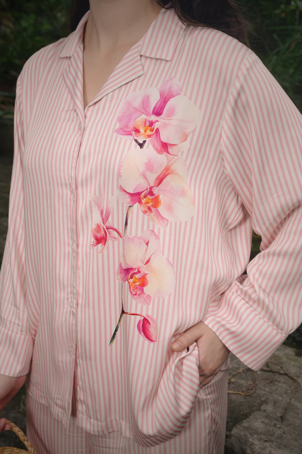 Pink Orchid Pyjama Set